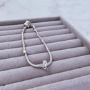 Berloque de Prata Separador Infinito Liso