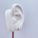 Brinco de Prata Redondo Liso