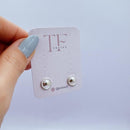 Brinco de Prata Redondo Liso