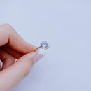 Anel de Prata Solitário