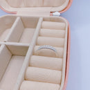 Anel de Prata Duplo com Zircônias