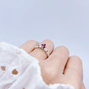 Anel de Prata "You & Me"