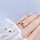 Anel de Prata "You & Me"