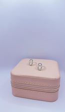 Anel de Prata Elo Cravejado