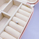 Piercing de Prata Haste Coração com Zircônia