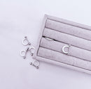 Piercing de Prata Cravejado Haste