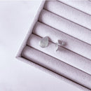 Brinco de Prata Gota com Vinco