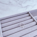 Anel de Prata Regulável Ondulado