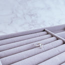 Anel de Prata Regulável Ondulado