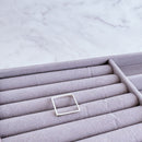 Anel de Prata Quadrado Liso