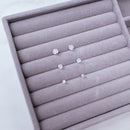 Trio Brinco de Prata Ponto de Luz