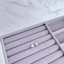 Brinco de Prata Triângulo Liso