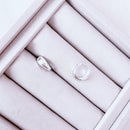 Brinco de Prata Argola Click 13mm Larga