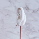 Brinco de Prata Gota 7,3mm Maciça Liso