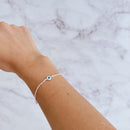 Pulseira de Prata Olho Grego