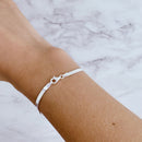 Pulseira Laminada de Prata Fio 035 3mm