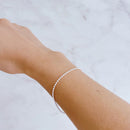 Pulseira Bolinha de Prata 1,8mm