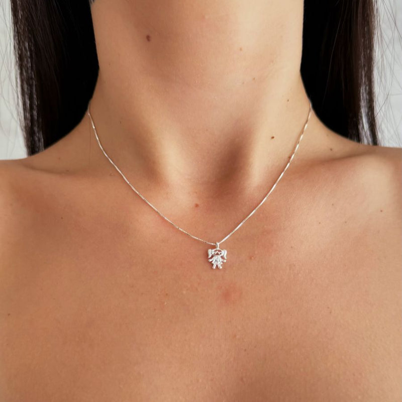 Gargantilha de Prata Menina