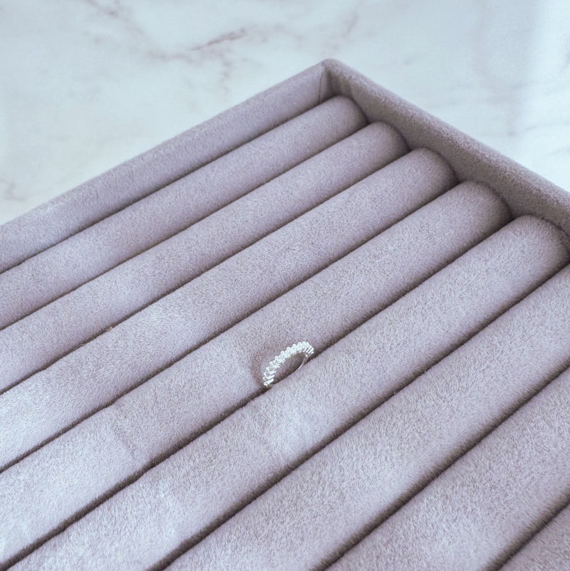 Piercing de Prata Cravejado de Nariz