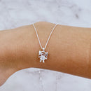 Gargantilha de Prata Menina