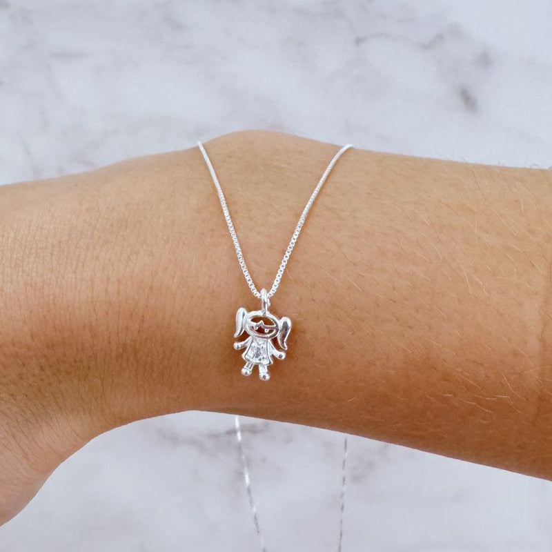 Gargantilha de Prata Menina