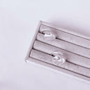 Anel de Prata Gotas Regulável P